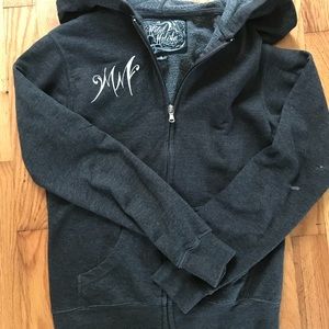 Charcoal Grey Women’s Metal Mulisha Zip Hoodie
